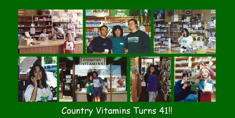 Country Vitamins Turns 41